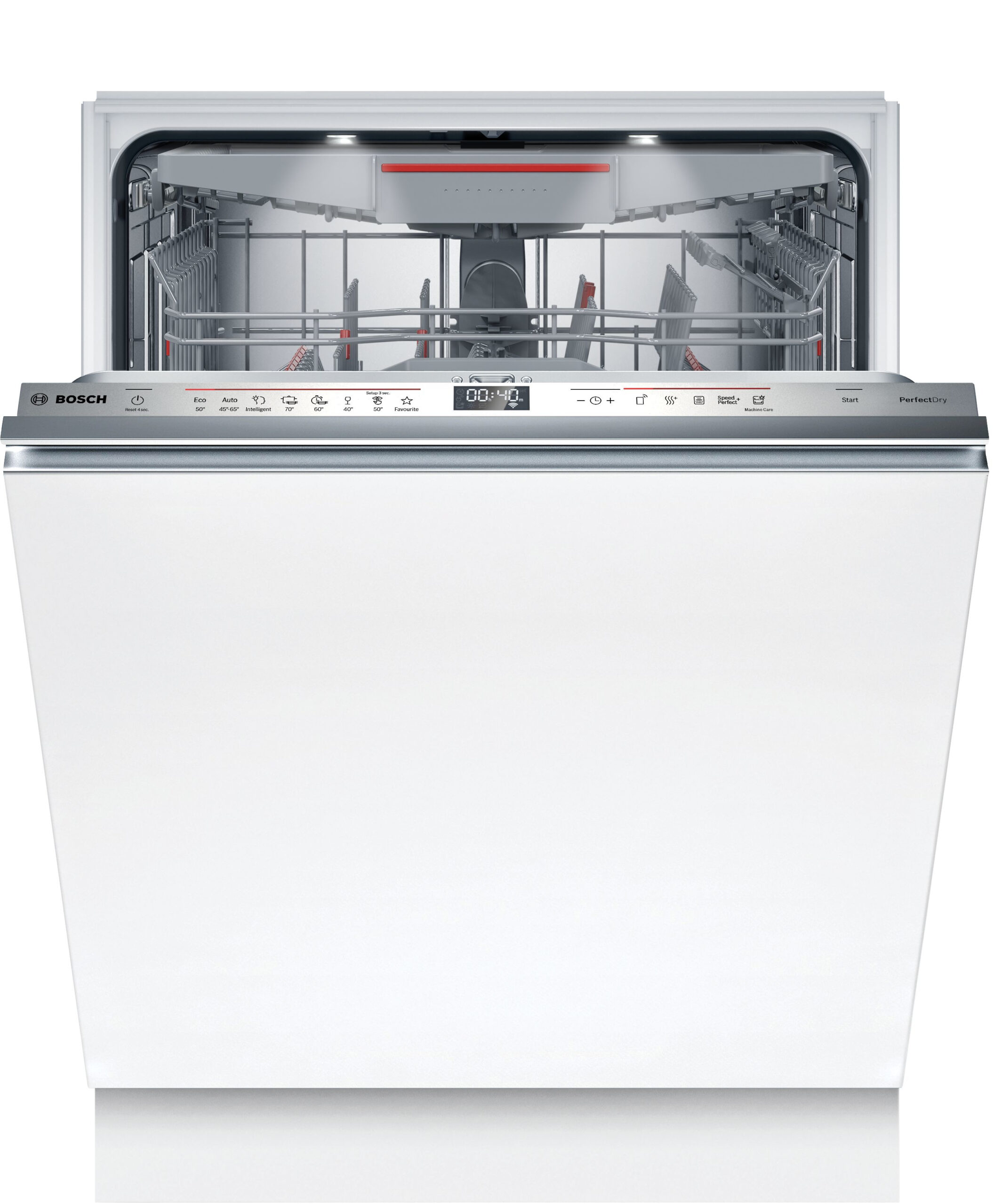 Πλυντήριο Πιάτων Εντοιχιζόμενο Bosch Serie 6 SMV6YCX05E για 14 σερβίτσια 60εκ με Wi-Fi Λευκό A