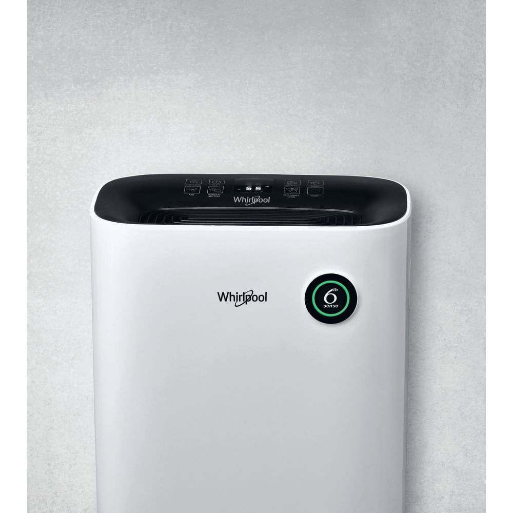 Αφυγραντήρας Whirlpool DE20W5252 6,5 L 44 dB 420 W  Λευκός
