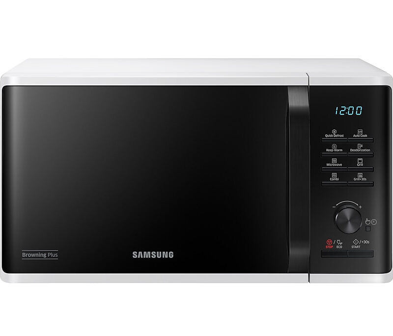 Φούρνος Μικροκυμάτων Samsung MG23K3515AW/OL 23lt 800W με Gril Λευκός