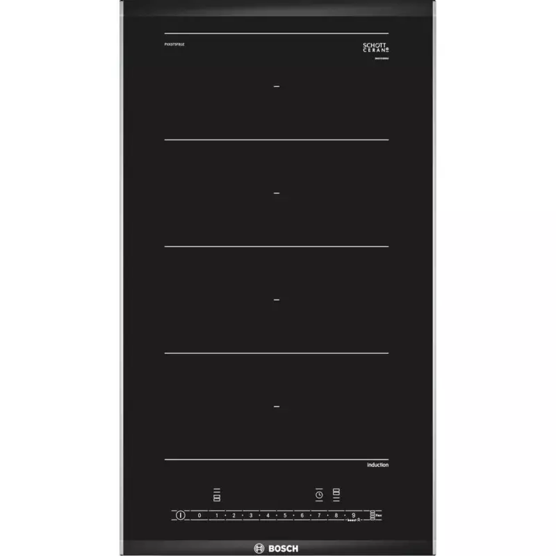 Εστία Αυτόνομη Επαγωγική Domino Bosch Serie 6 PXX375FB1E με Λειτουργία Κλειδώματος 30.6x52.7εκ.