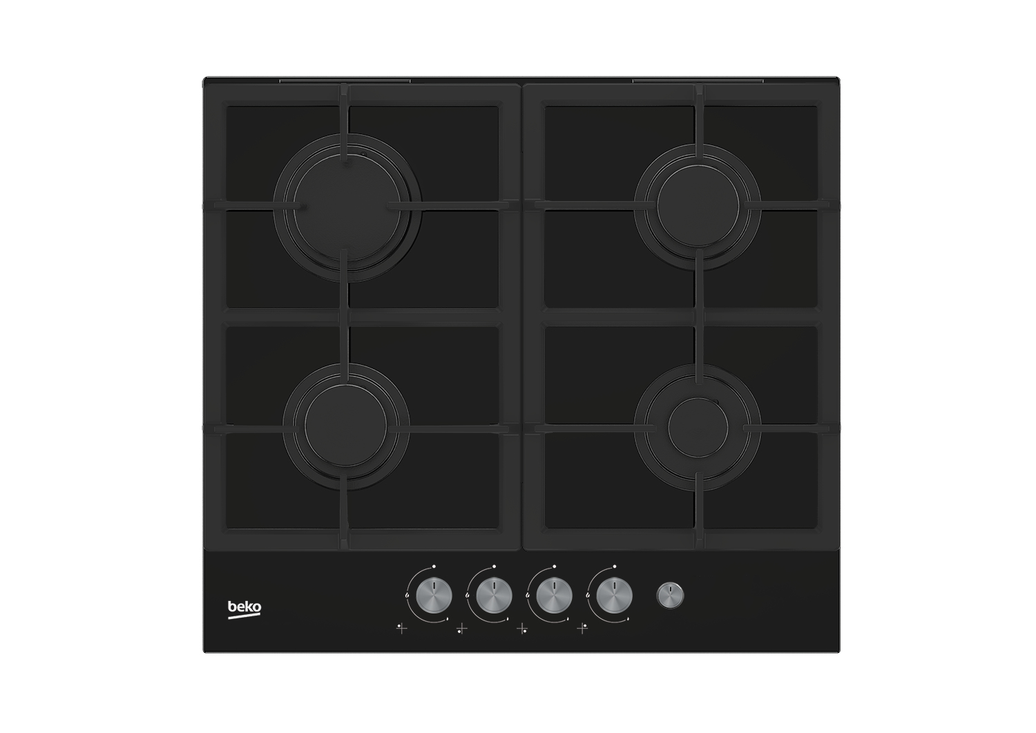 Εστία Αυτόνομη Υγραερίου Beko HILG64235S 4 Θέσεων 60εκ Μαύρη