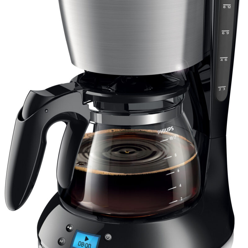 Καφετιέρα Φίλτρου Philips Daily Collection HD7459/20 Προγραμματιζόμενη 1000W Black