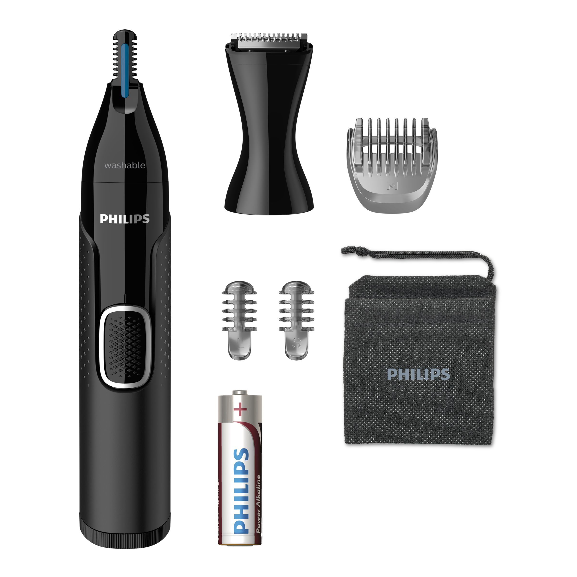 Μηχανή Trimmer Philips 5000 series NT5650/16 Αυτιά/Μύτη, Πρόσωπο, Φρύδια Μαύρη