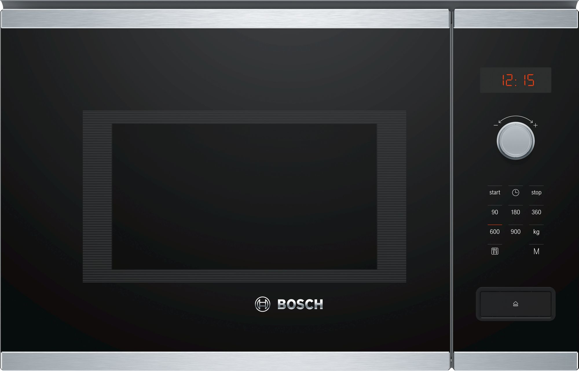 Φούρνος Μικροκυμάτων Εντοιχιζόμενος Bosch Serie 4 BFL553MS0  combi 25 L 900 W Μαύρος