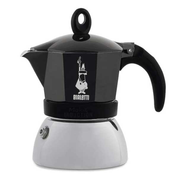 Μπρίκι Espresso Bialetti 0006932 MOKA 2TZ 2cups Μαύρο Induction