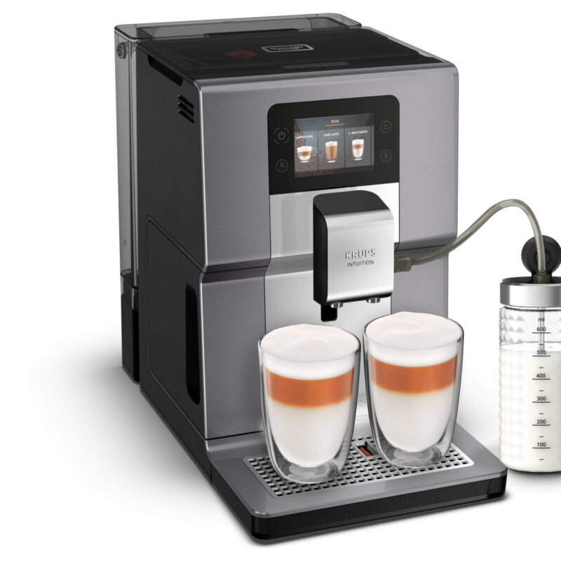 Μηχανή Espresso Krups Intuition Preference EA875E10 1450W 15bar Ασημί