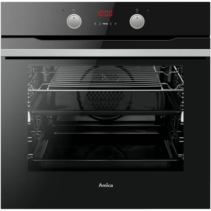 Φούρνος Άνω Πάγκου Amica ED375171B F-type 77lt Α 59.5εκ Μαύρος