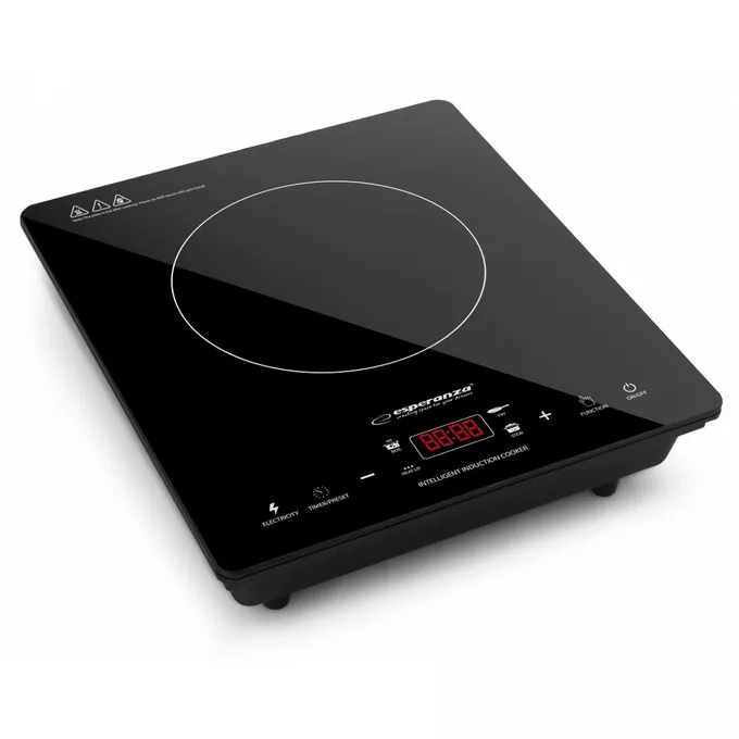 Εστία Επιτραπέζια Επαγωγική Esperanza EKH009 2000W 33x28εκ Μαύρη