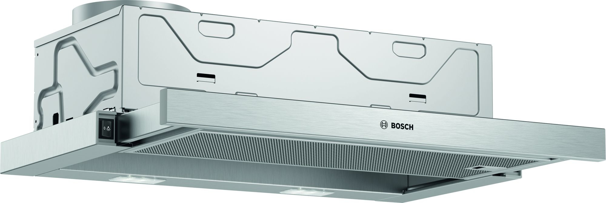 Απορροφητήρας Bosch Serie 2 DFM064W54 Συρόμενος 60cm Inox 388 m³/h B