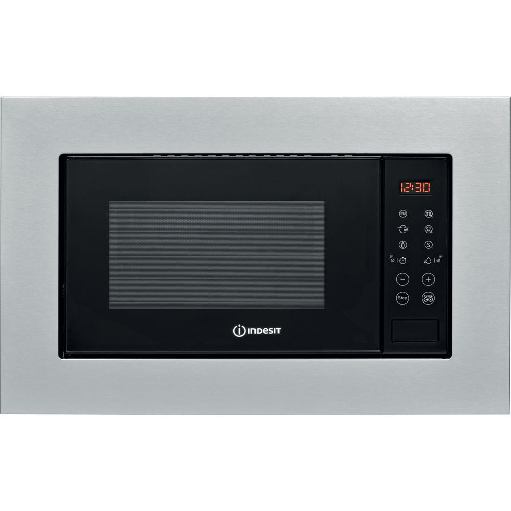 Φούρνος Μικροκυμάτων Εντοιχιζόμενος Indesit MWI120GX 20lt 800 W με Grill Inox