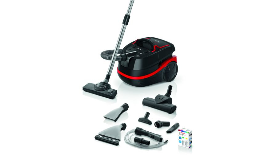 Ηλεκτρική Σκούπα Υγρών / Στερεών Bosch Serie 4 BWD421POW 2100W με Κάδο 5lt