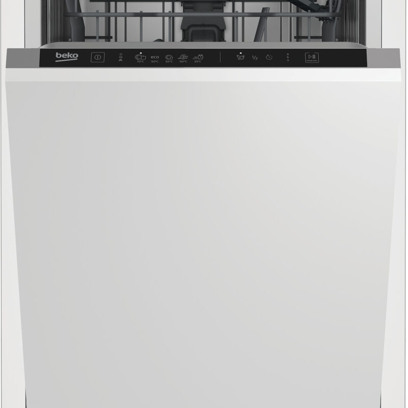Πλυντήριο Πιάτων Εντοιχιζόμενο Beko DIS35026 για 10 σερβίτσια 45εκ Λευκό E