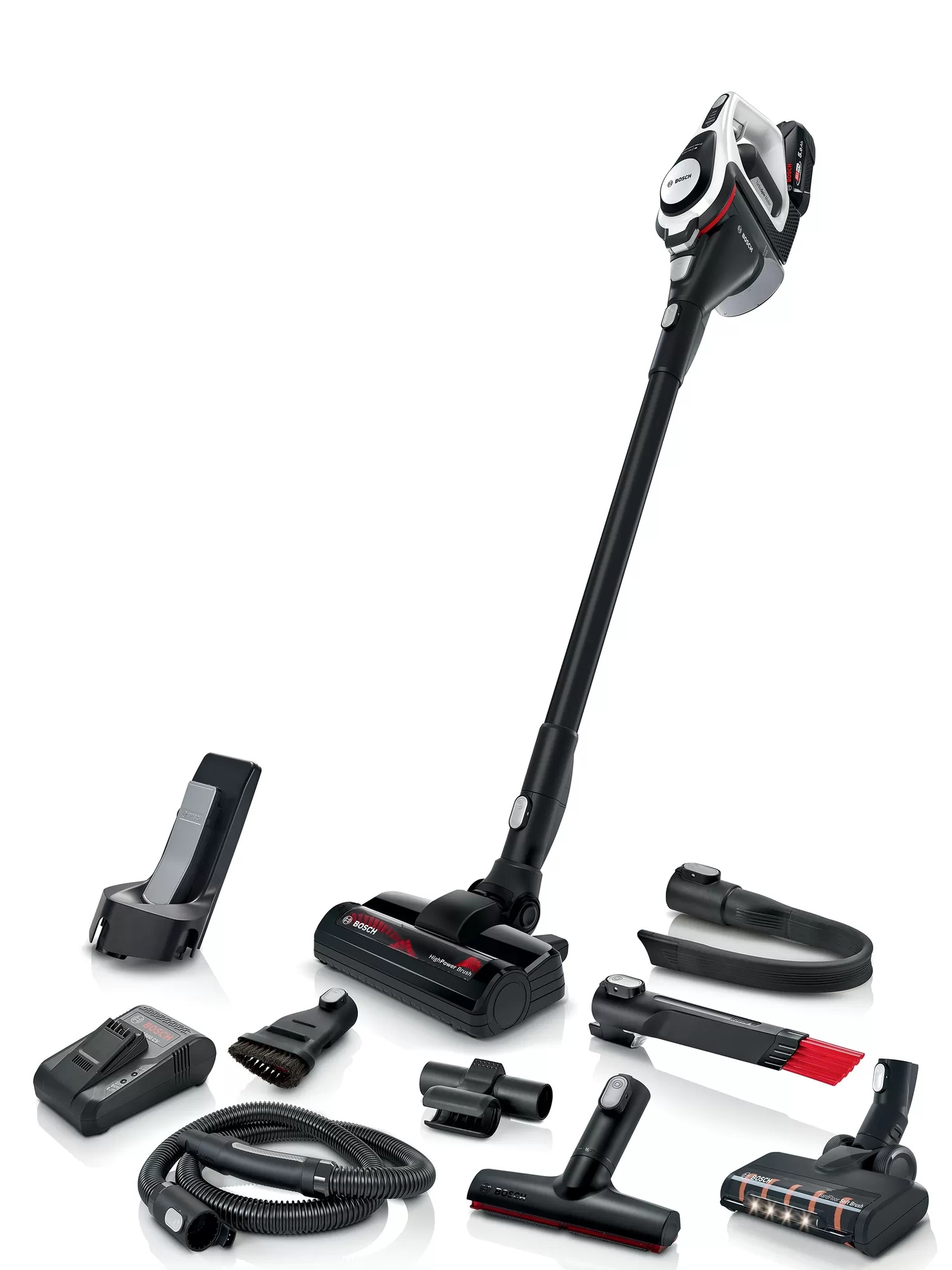 Σκούπα Stick & Χειρός Bosch Serie 8 BSS825ALL Επαναφορτιζόμενη 18V Μαύρη