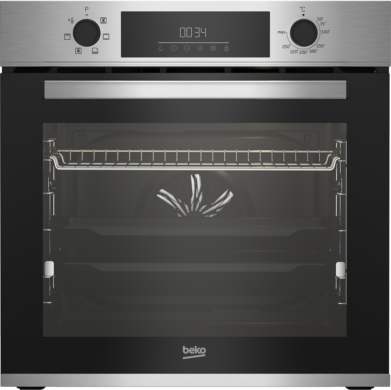 Φούρνος Άνω Πάγκου Beko BBIE123001XD 72lt A Π59.4εκ. Inox