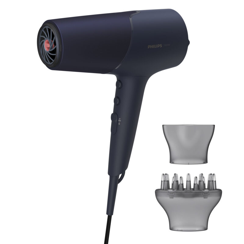 Πιστολάκι Μαλλιών Philips 5000 series BHD510/00 2300W ThermoShield Technology Ionic με Φυσούνα