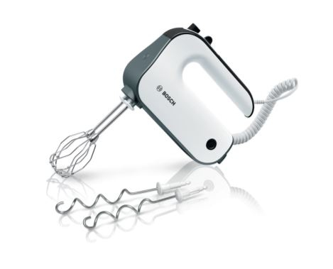 Bosch MFQ49300 Μίξερ χειρός 850W Ανοξείδωτο ατσάλι, Λευκό