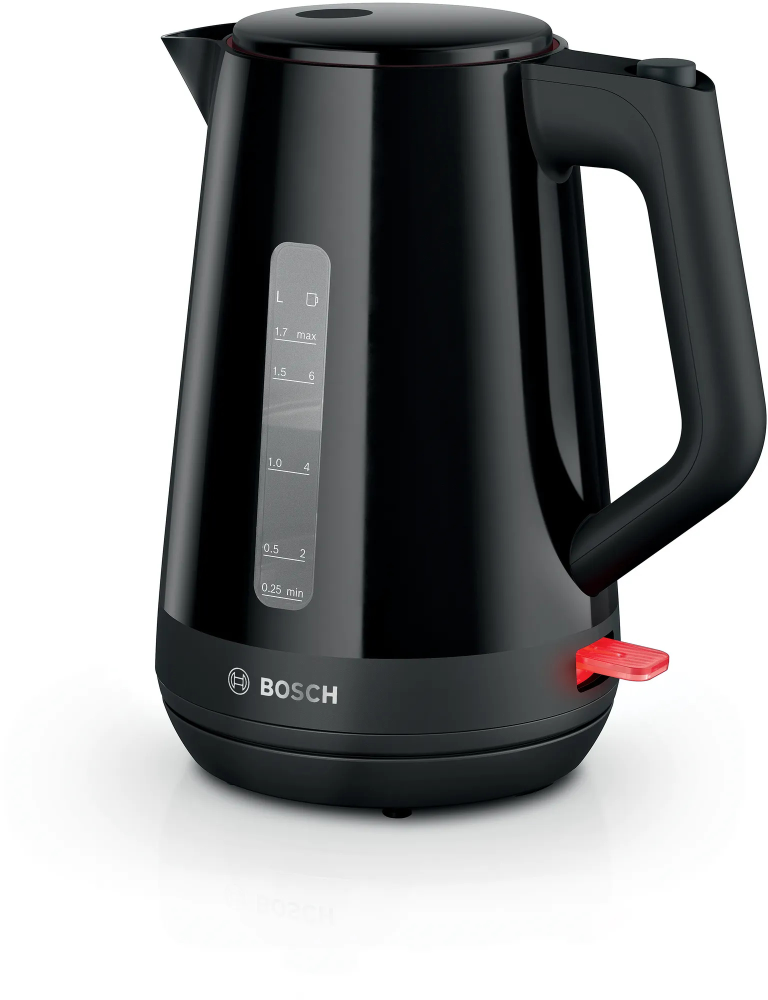 Bosch TWK1M123 Βραστήρας 1,7lt 2400W Μαύρος