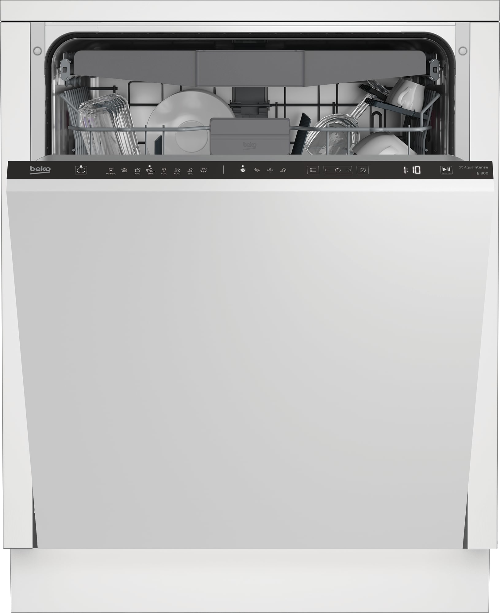 Πλυντήριο Πιάτων Εντοιχιζόμενο Beko BDIN38521Q για 15 σερβίτσια 60εκ Λευκό E