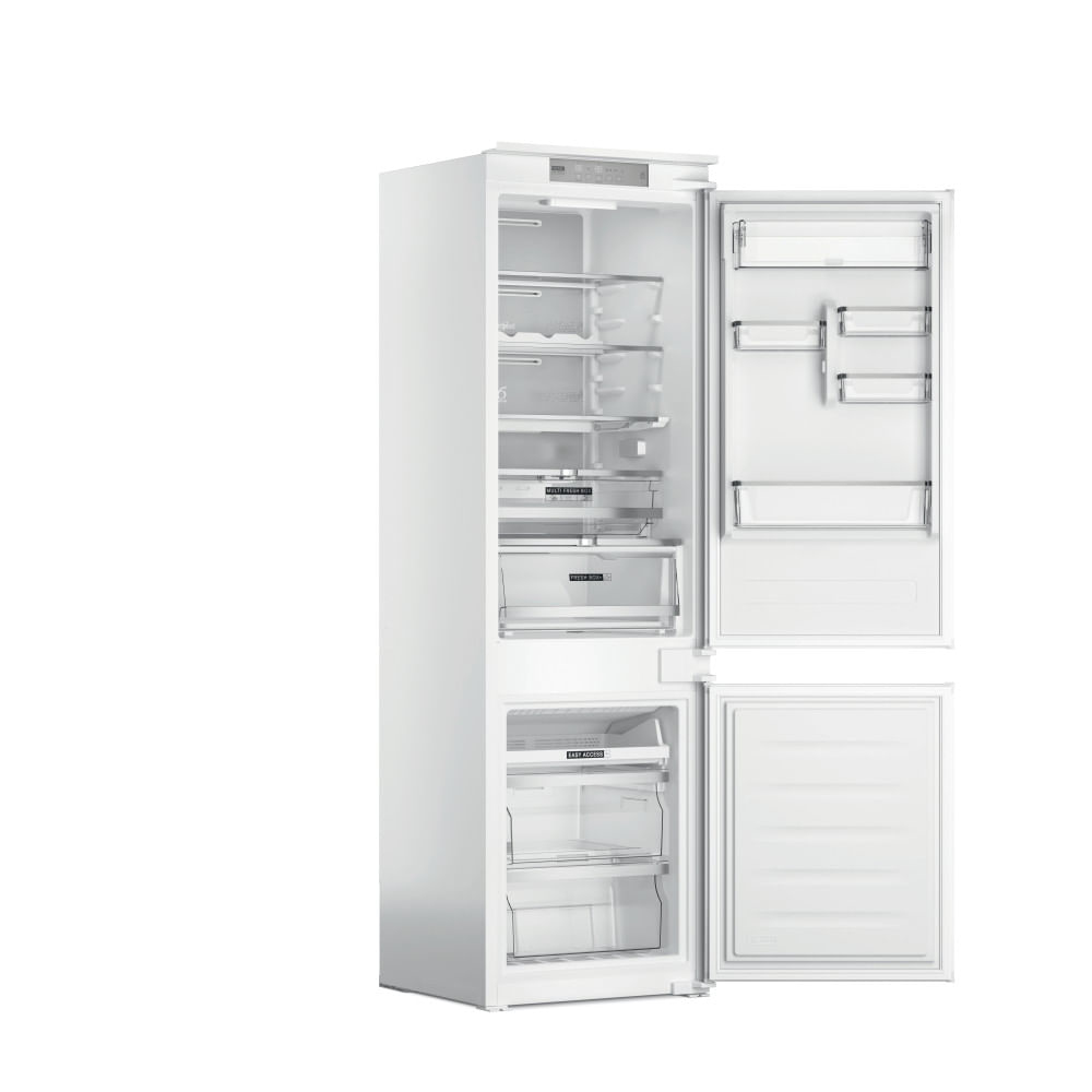 Ψυγειοκαταψύκτης Εντοιχιζόμενος Whirlpool WHC18 T573 250lt D Total NoFrost Λευκός
