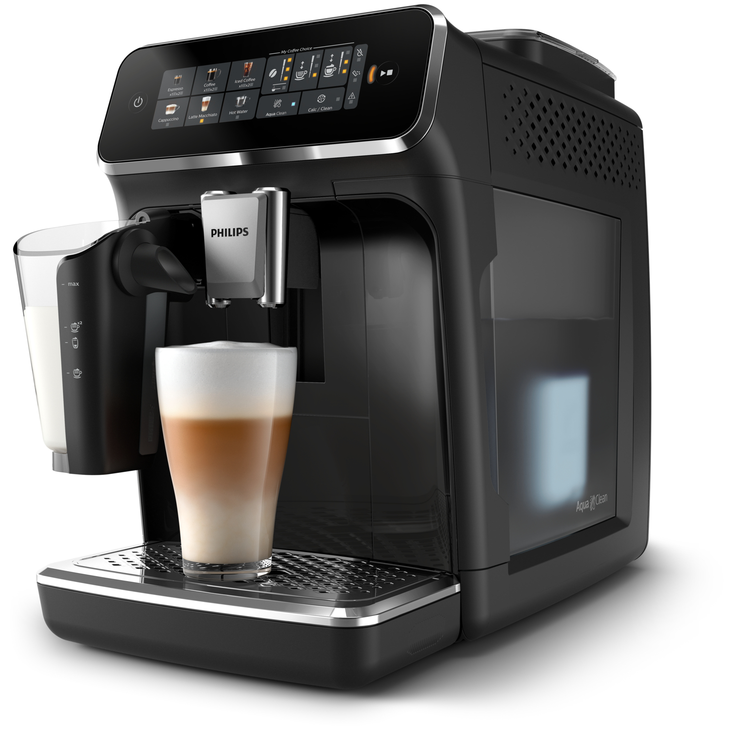 Μηχανή Espresso Philips EP3341/50 1500W 15bar με Μύλο Άλεσης Μαύρη