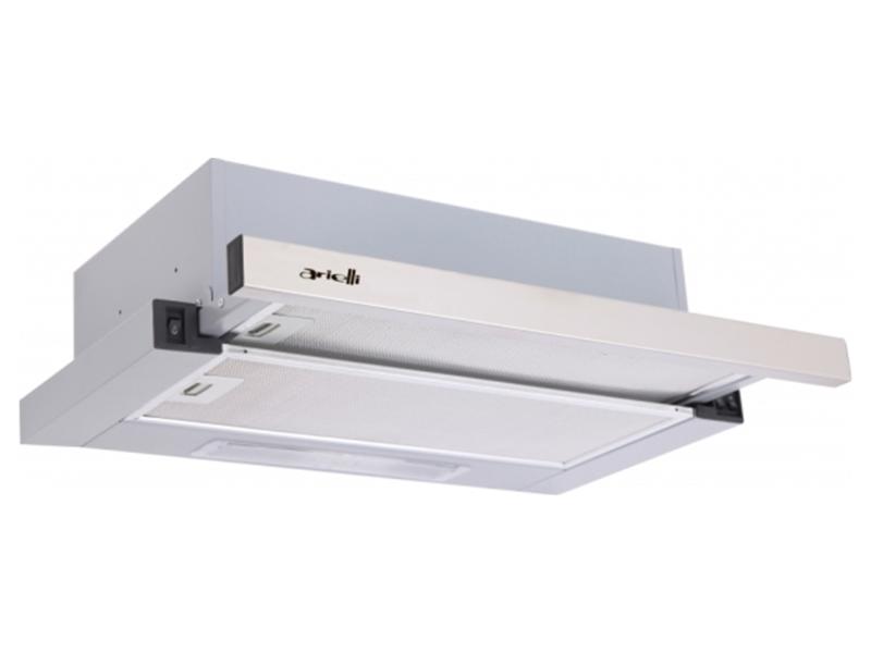 Απορροφητήρας Arielli ATH-265AL Συρόμενος 60cm 352m³/h Inox D