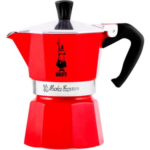 Μπρίκι Espresso Bialetti 0004942 Moka Express 3cups Κόκκινο