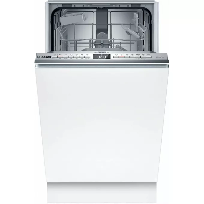 Πλυντήριο Πιάτων Εντοιχιζόμενο Bosch SPV4HKX10E για 10 Σερβίτσια 45εκ με Wi-Fi Λευκό Ε