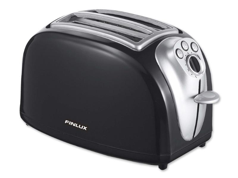 Φρυγανιέρα Finlux FTB-15P 2 Θέσεων 700W Μαύρη
