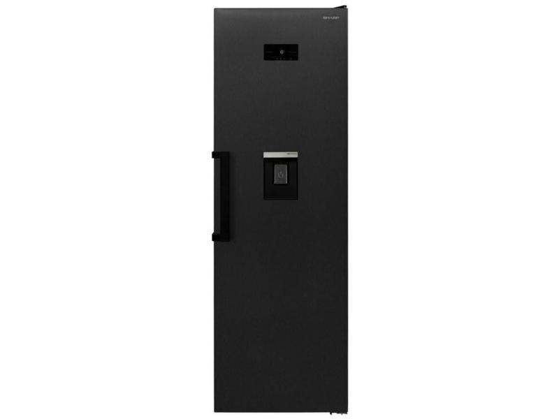 Ψυγείο Μονόπορτο Ελεύθερο Sharp SJ-LC41CHDAE 390lt Ε No Frost Υ186xΠ59.5xΒ65cm Μαύρο