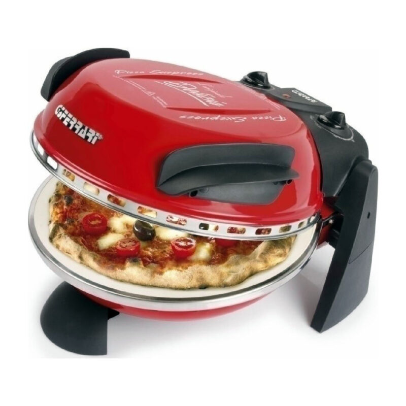 G3Ferrari Delizia Φούρνος πίτσας 1 πίτσα 1200W Μαύρος, Κόκκινος