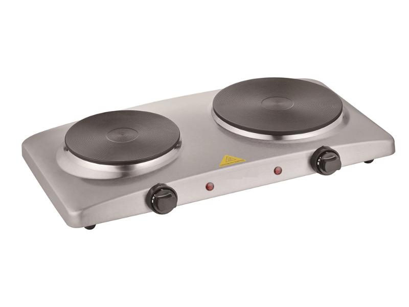 Εστία Επιτραπέζια Εμαγιέ Crown CHP-1015DI Inox