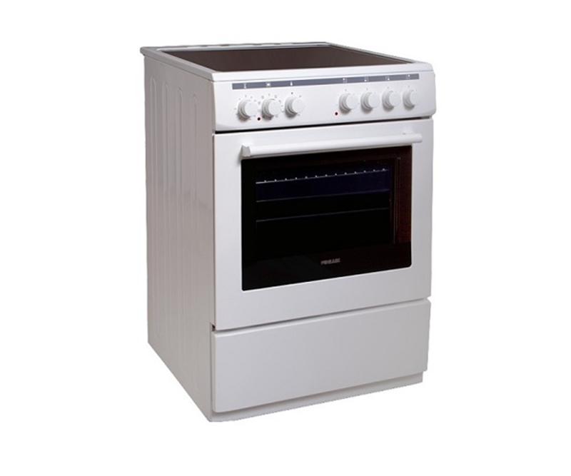 Κουζίνα Finlux FLCM 6000A Κουζίνα 65lt με Κεραμικές Εστίες Π60εκ. Λευκή