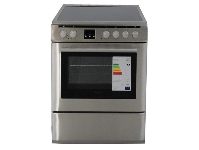 Κουζίνα Finlux FLCM 6000A IX Κουζίνα 65lt με Κεραμικές Εστίες Π60εκ. Inox