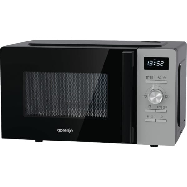 Φούρνος Μικροκυμάτων Gorenje MO20A4XH 20lt 800W με Grill Μαύρος/Γκρι