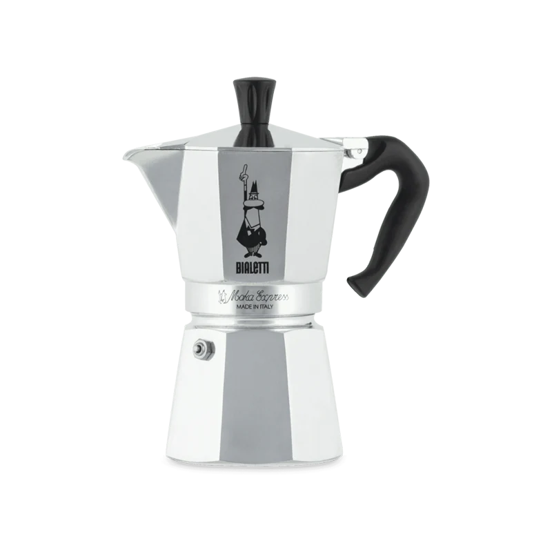 Μπρίκι Espresso Bialetti 0001163 Moka Express 6cups Ασημί