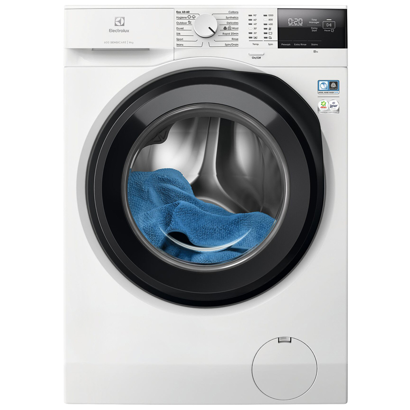 Πλυντήριο Ρούχων Electrolux EW6F2292E 9kg με Ατμό 1200 Στροφών