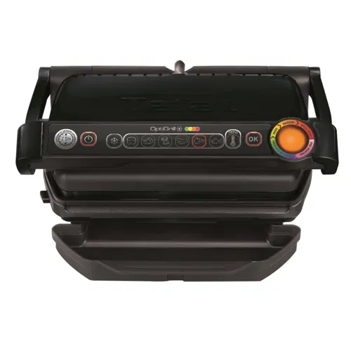 Τοστιέρα Γκριλιέρα Tefal GC712834 OPTIGRILL+ BLK με Αποσπώμενες Πλάκες 2000W Μαύρη