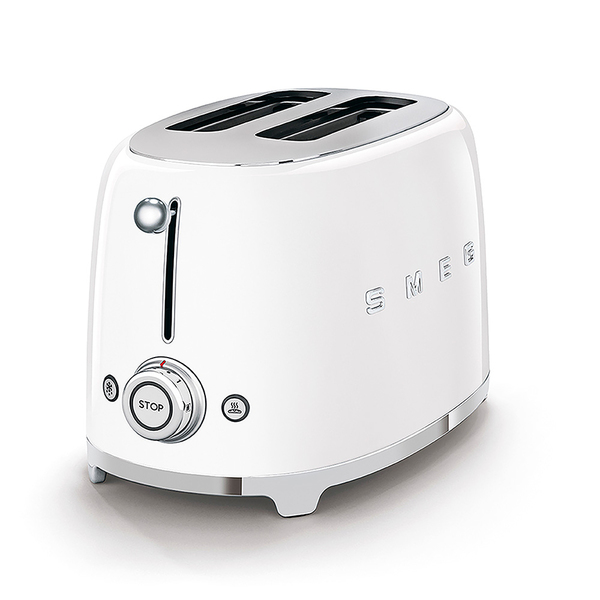 Φρυγανιέρα Smeg TSF01WHEU 2 Θέσεων 950W Λευκή