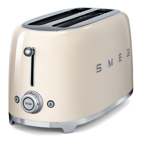 Φρυγανιέρα SMEG TSF02CREU 2 Θέσεων 1500W Μπεζ