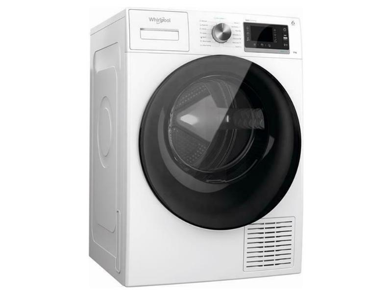 Στεγνωτήριο ρούχων Whirlpool W6 D94WB EE 9kg A+++ Λευκό με Αντλία Θερμότητας