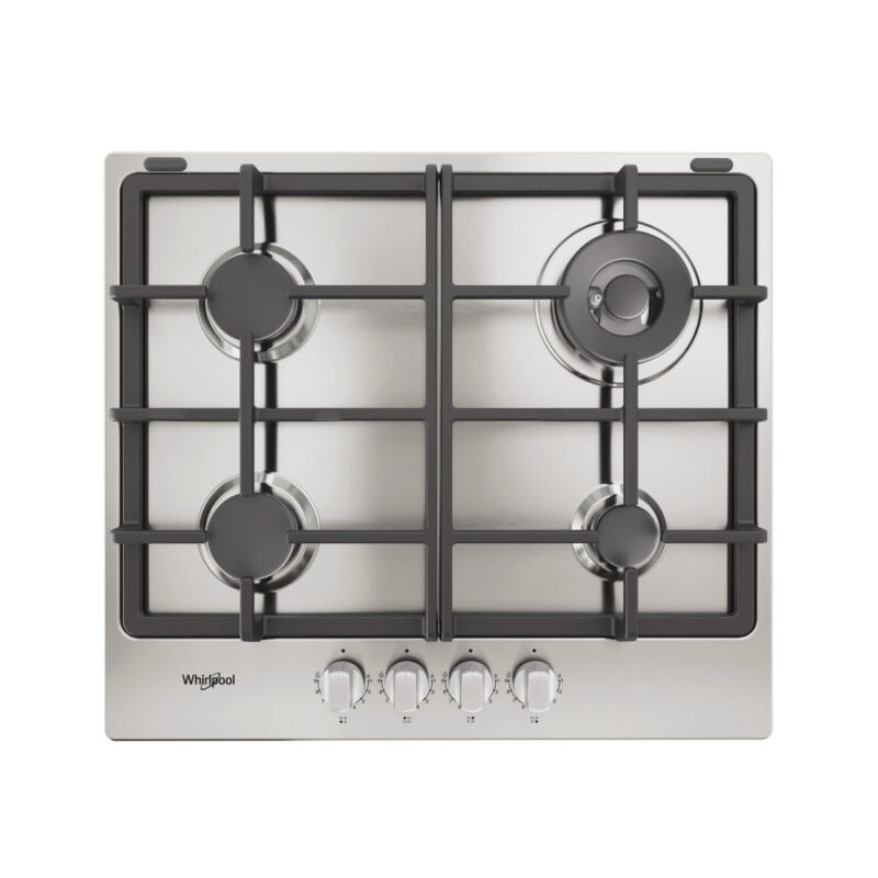 Εστία Αυτόνομη Υγραερίου Whirlpool TGML 661 IX R 4 Θέσεων 56x51εκ. Inox
