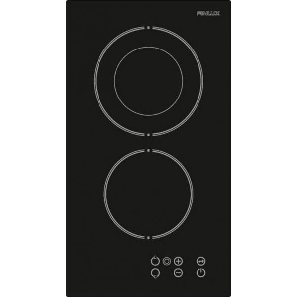 Εστία Αυτόνομη Κεραμική Domino Finlux FXVT 312D με Λειτουργία Κλειδώματος 29x52εκ.