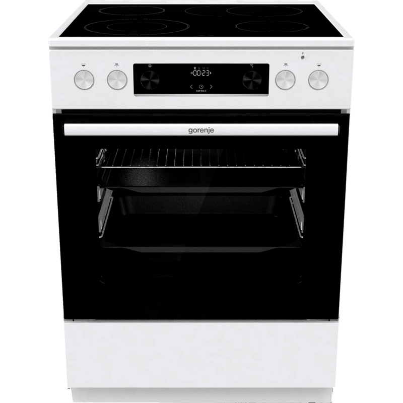 Κουζίνα Gorenje GECS6C70WPA 71lt A με Κεραμικές Εστίες Π60εκ. Λευκή