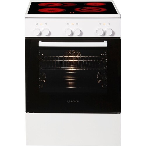 Κουζίνα Bosch HKA090220 66lt Α με Κεραμικές Εστίες Π60εκ. Λευκή