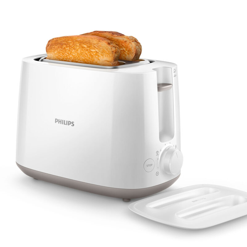Φρυγανιέρα Philips Daily Collection HD2582/00 830W 2 Θέσεων Λευκή