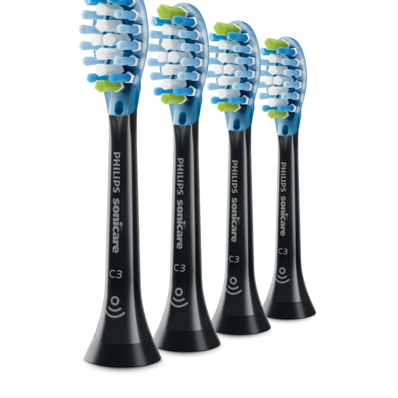 Philips Sonicare C3 Premium Plaque Defence Standard Ανταλλακτικές Κεφαλές για Ηλεκτρική Οδοντόβουρτσα HX9044/33 4τμχ