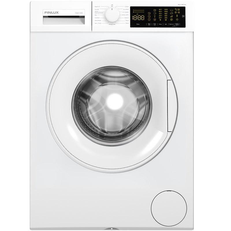 Πλυντήριο Ρούχων Finlux FXA8 120W 8kg D 1200 στροφές Λευκό