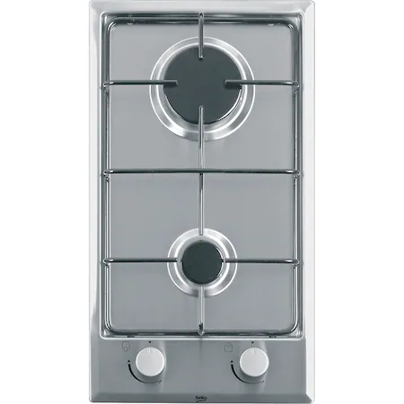 Εστία Αυτόνομη Υγραεριου Domino Beko HDCG 32220 SX 2 Θέσεων 51x30εκ Inox