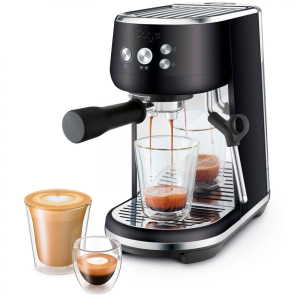 Μηχανή Espresso Sage the Bambino 1600W Πίεσης 15bar Black Truffle