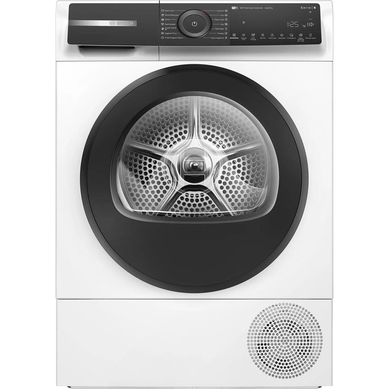 Στεγνωτήριο Ρούχων Bosch WQH245B6BY 9kg Α+++ με Αντλία θερμότητας και Wifi Λευκό